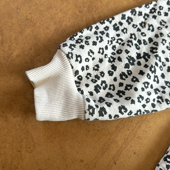 Girls pink & black Nessica Simpson high low sweat shirt Sz 7/8 - Picture 8 of 12